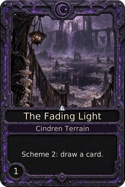 The Fading Light, an Ash terrain