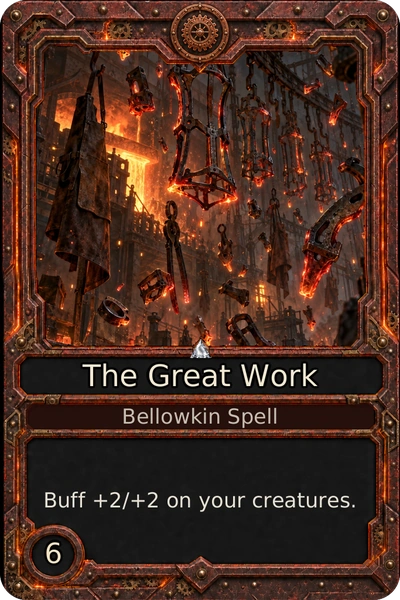 The Great Work, a Forge spell