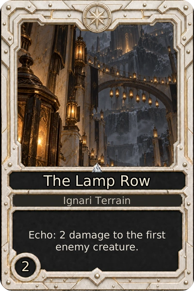 The Lamp Row, a Spark terrain