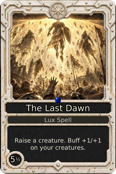 The Last Dawn, a Spark spell
