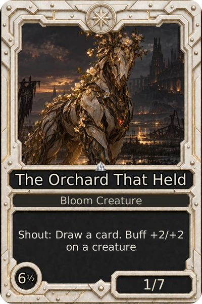 The Orchard That Held