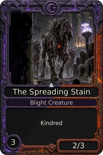 The Spreading Stain