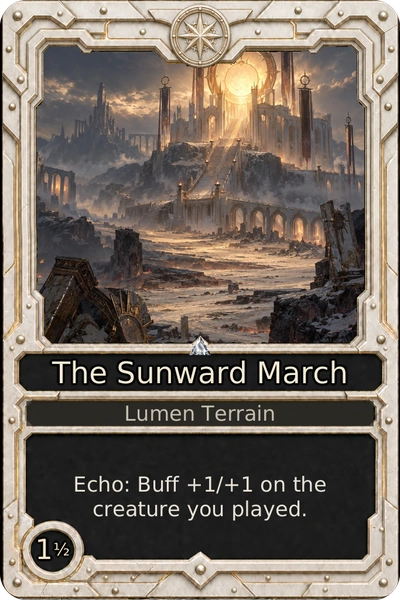 The Sunward March