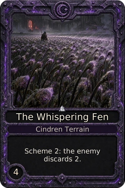 The Whispering Fen, an Ash terrain