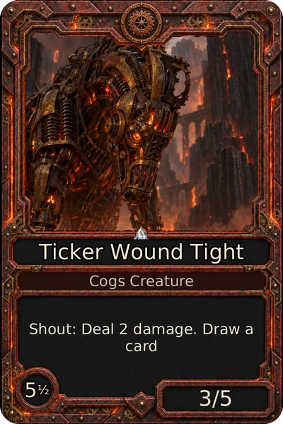 Ticker Wound Tight
