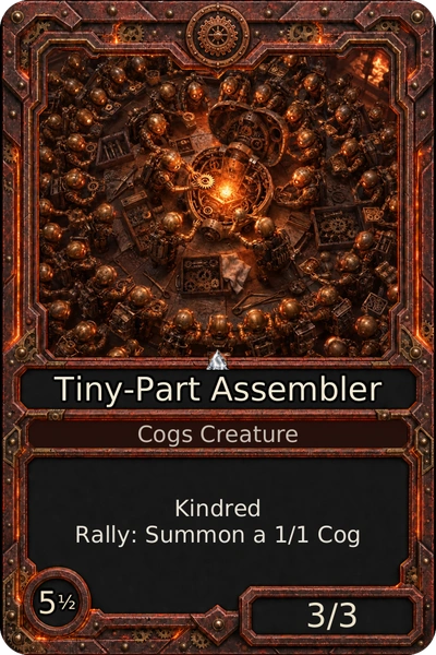 Tiny-Part Assembler
