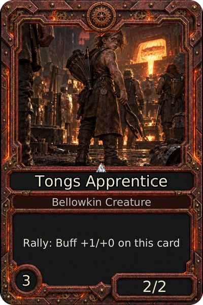 Tongs Apprentice