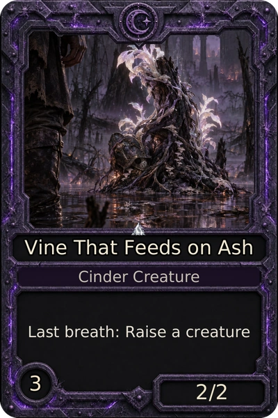 Vine That Feeds on Ash