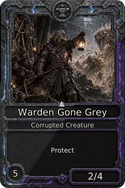Warden Gone Grey