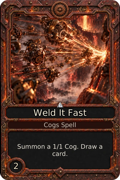 Weld It Fast