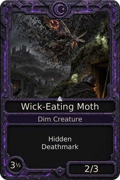 Wick-Eating Moth