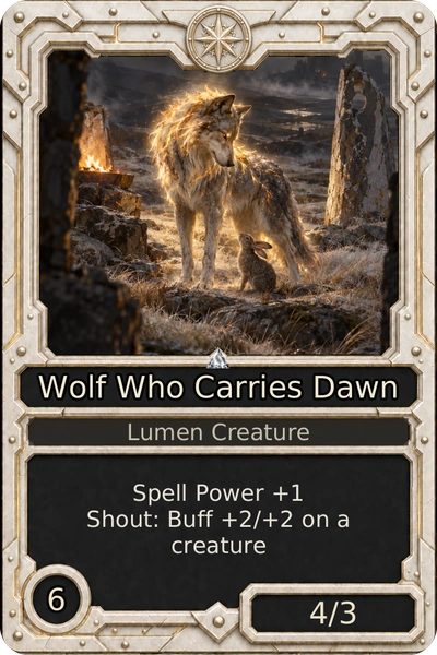 Wolf Who Carries Dawn