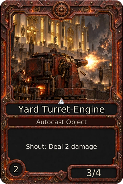 Yard Turret-Engine