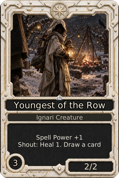 Youngest of the Row